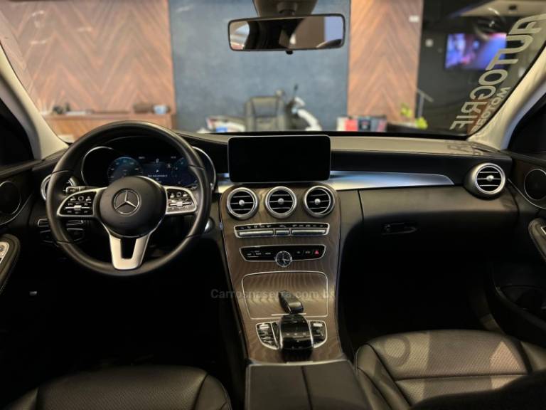 MERCEDES-BENZ - C 180 - 2019/2020 - Azul - R$ 158.900,00