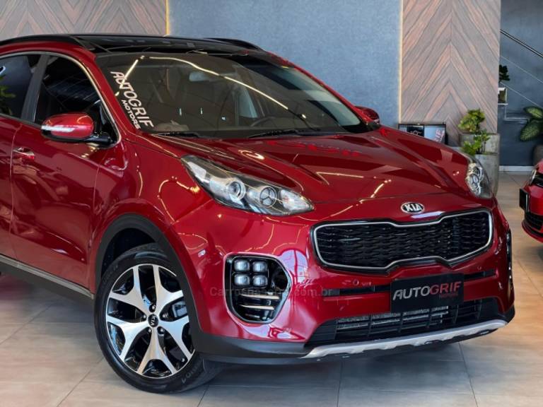 KIA MOTORS - SPORTAGE - 2018/2019 - Vinho - R$ 123.900,00