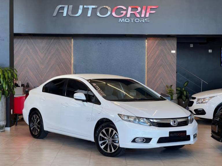 HONDA - CIVIC - 2012/2012 - Branca - R$ 60.900,00