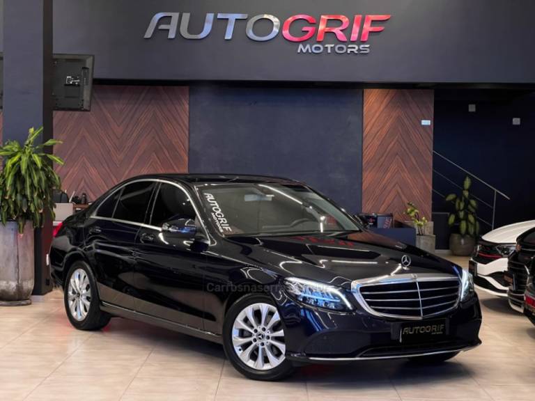 MERCEDES-BENZ - C 180 - 2019/2020 - Azul - R$ 158.900,00