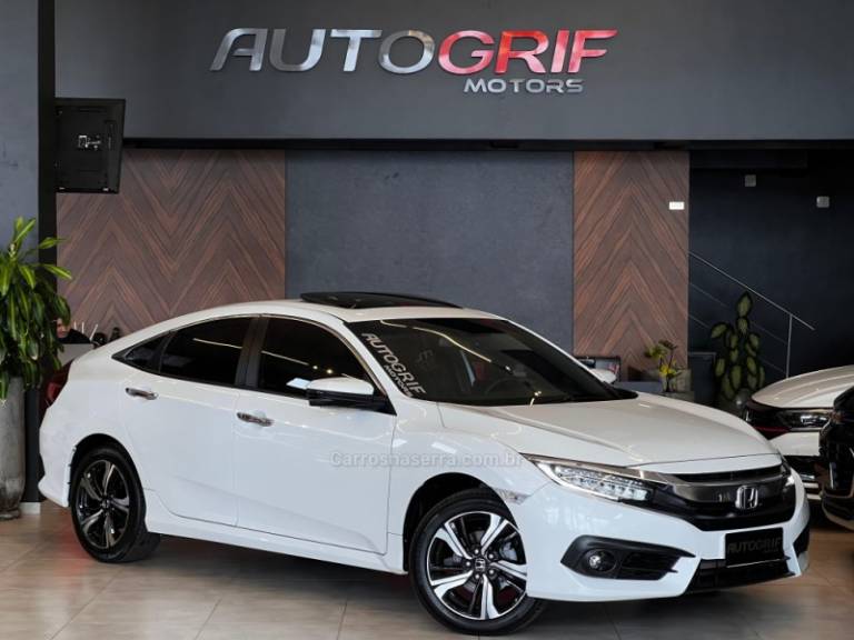 HONDA - CIVIC - 2017/2018 - Branca - R$ 128.900,00