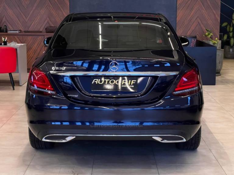 MERCEDES-BENZ - C 180 - 2019/2020 - Azul - R$ 158.900,00
