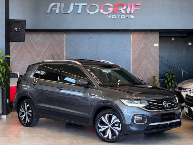 VOLKSWAGEN - T-CROSS - 2021/2021 - Cinza - R$ 121.900,00
