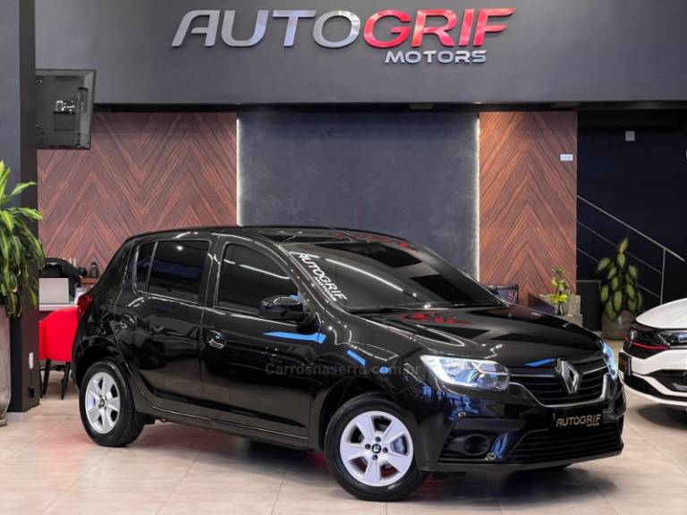 RENAULT - SANDERO - 2021/2021 - Preta - R$ 52.900,00