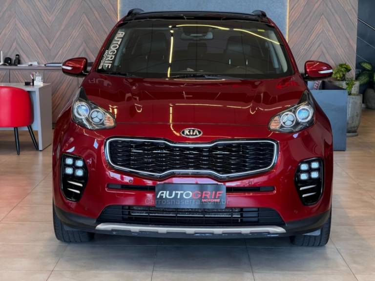 KIA MOTORS - SPORTAGE - 2018/2019 - Vinho - R$ 123.900,00