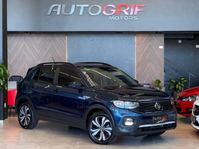 VOLKSWAGEN - T-CROSS - 2021/2022 - Azul - R$ 89.900,00