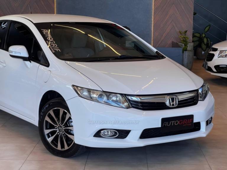 HONDA - CIVIC - 2012/2012 - Branca - R$ 60.900,00